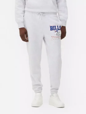 NFL Buffalo Bills mjukisbyxor med uppvikt nederkant