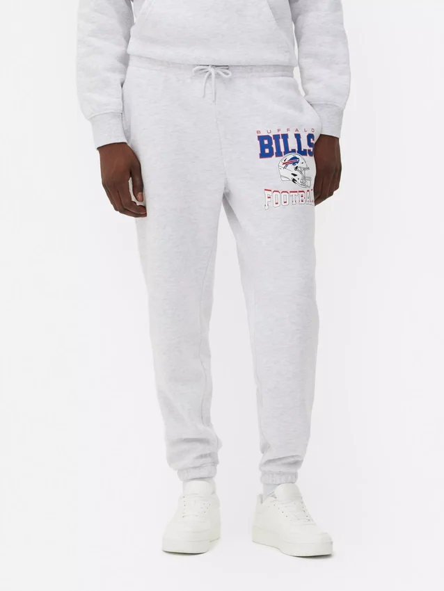 NFL Buffalo Bills mjukisbyxor med uppvikt nederkant