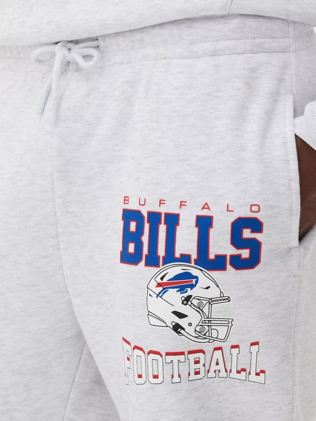 NFL Buffalo Bills mjukisbyxor med uppvikt nederkant