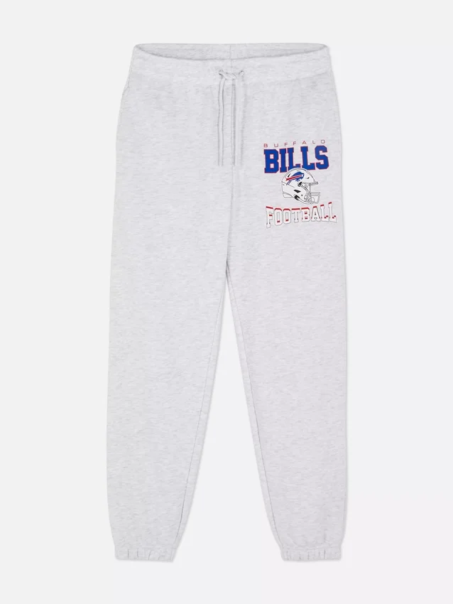 NFL Buffalo Bills mjukisbyxor med uppvikt nederkant