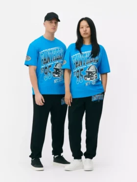 NFL Carolina Panthers-T-shirt med tryck