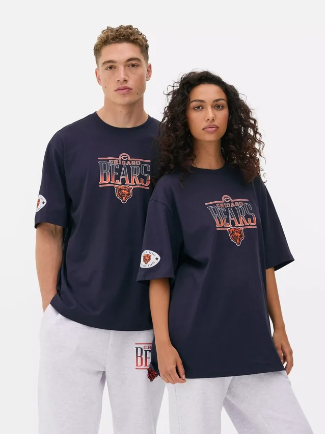 NFL Chicago Bears-T-shirt med tryck