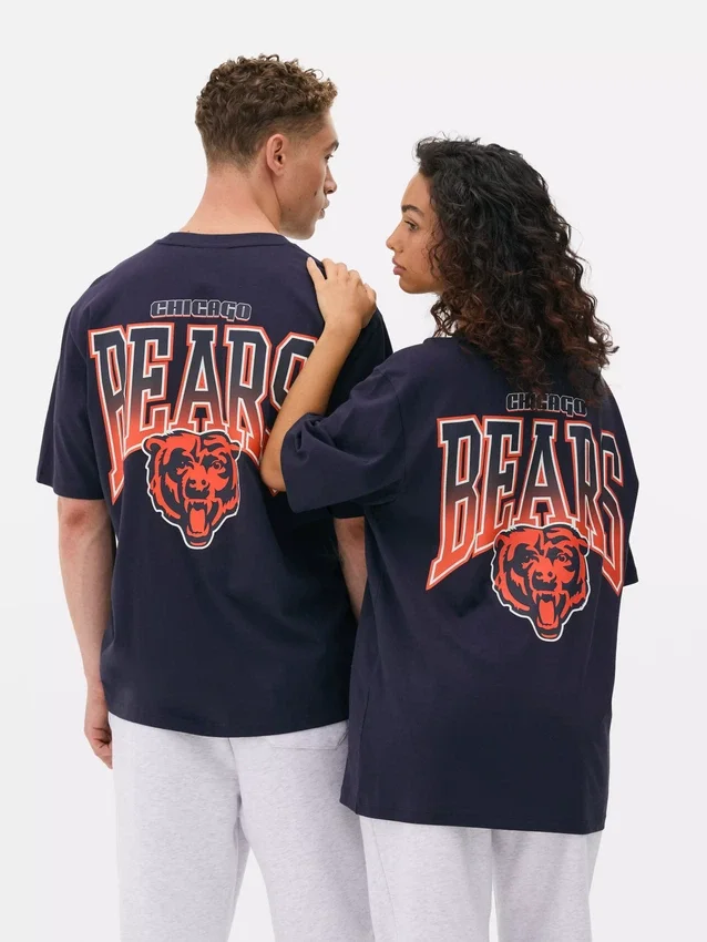 NFL Chicago Bears-T-shirt med tryck