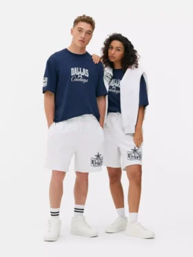 NFL Dallas Cowboys shorts med dragsko