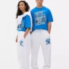 NFL Detroit Lions mjukisbyxor med dragsko