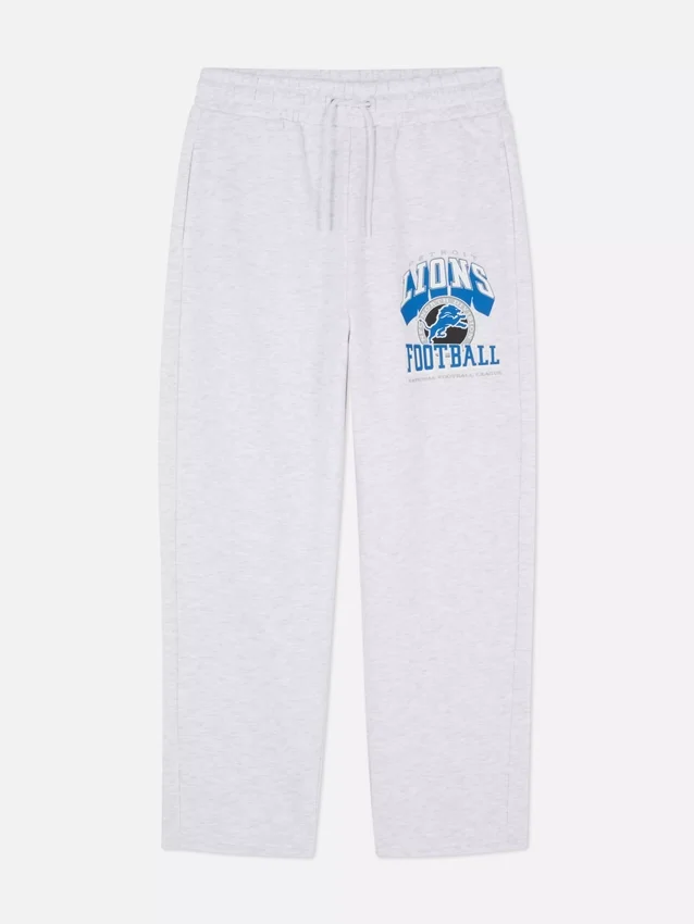 NFL Detroit Lions mjukisbyxor med dragsko