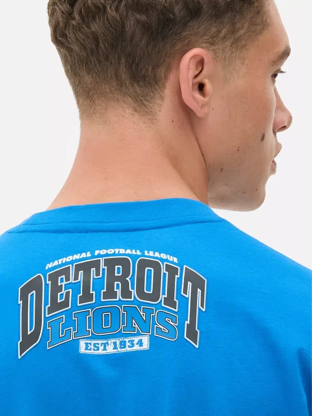NFL Detroit Lions-t-shirt med tryck