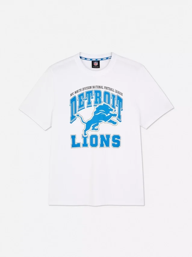 NFL Detroit Lions-t-shirt med tryck