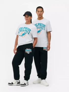 NFL Miami Dolphins-logotyp-T-shirt