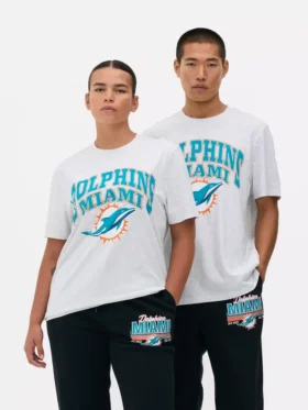 NFL Miami Dolphins-logotyp-T-shirt