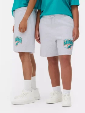 NFL Miami Dolphins-shorts med logotyp