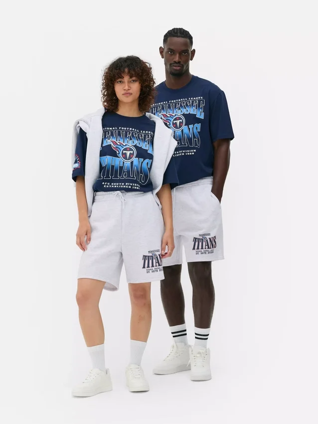 NFL Tennessee Titans-shorts med tryck