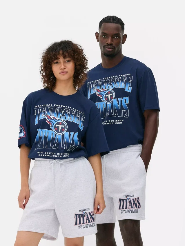 NFL Tennessee Titans-shorts med tryck