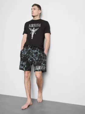 Nirvana kort pyjamas-set