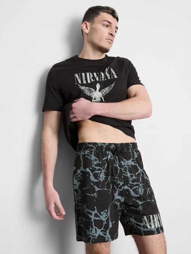 Nirvana kort pyjamas-set