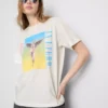 Nirvana-T-shirt i bomull med regnbågsmotiv