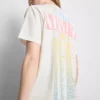 Nirvana-T-shirt i bomull med regnbågsmotiv