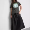 Nirvana-T-shirt i tvättad bomull
