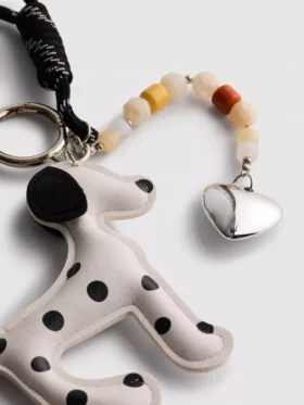 Nyckelring med hundberlock