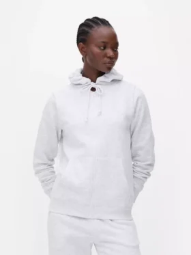 Oumbärlig hoodie med dragkedja