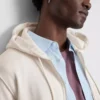 Oumbärlig hoodie med dragkedja
