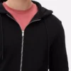 Oumbärlig hoodie med dragkedja