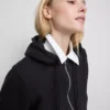 Oumbärlig hoodie med dragkedja