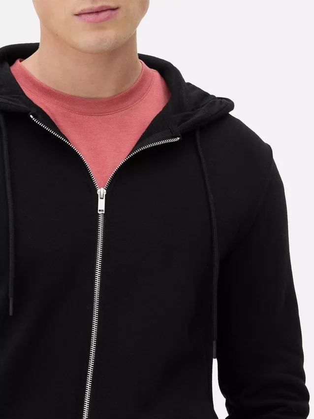 Oumbärlig hoodie med dragkedja