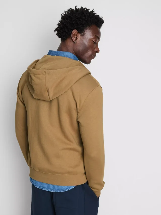Oumbärlig hoodie med dragkedja