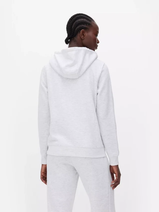 Oumbärlig hoodie med dragkedja