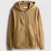 Oumbärlig hoodie med dragkedja