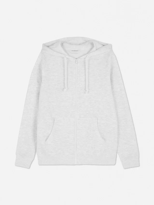 Oumbärlig hoodie med dragkedja