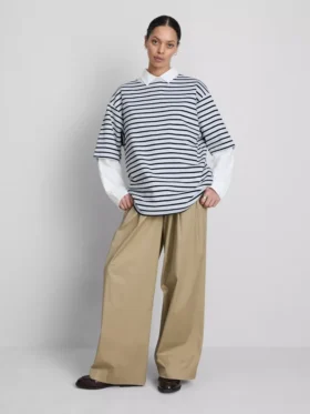Oumbärlig oversized-tröja i bomull