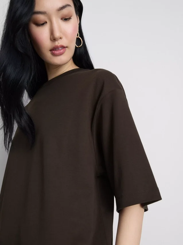 Oumbärlig oversized-tröja i bomull