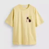Oversized grafisk boyfriend-T-shirt i bomull