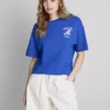 Oversized T-shirt med Soleil-tryck