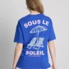 Oversized T-shirt med Soleil-tryck