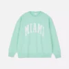 Oversized-tröja med Miami-text