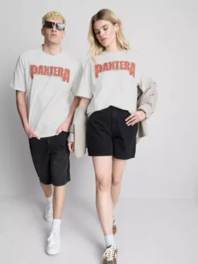 Pantera-T-shirt med tryck