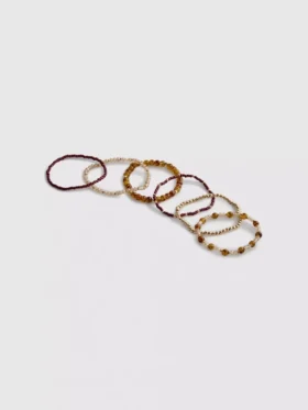 Paula Echevarría armband med pärlor