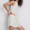 Paula Echevarría avslappnade skrynkliga shorts