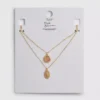 Paula Echevarría boho-halsband i flera lager