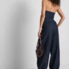 Paula Echevarría haremsbyxor i bomullsrik denim