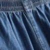 Paula Echevarría haremsbyxor i bomullsrik denim