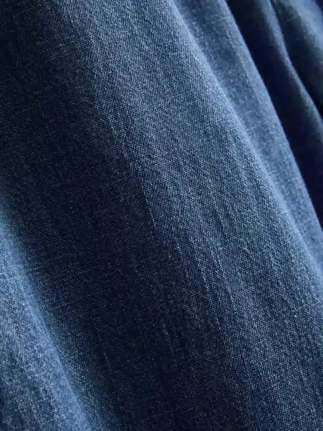 Paula Echevarría haremsbyxor i bomullsrik denim
