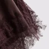 Paula Echevarría, satin-cami-top med spetskant