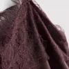 Paula Echevarría, satin-cami-top med spetskant