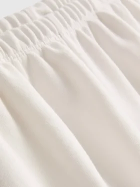 Paula Echevarría shorts i bomullsrik jersey