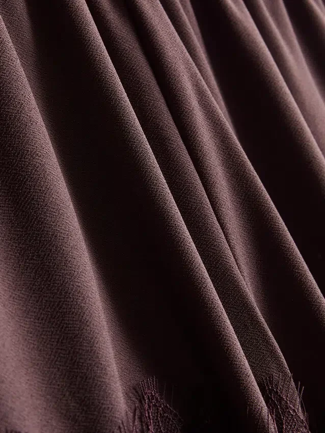 Paula Echevarría shorts med spetskant