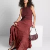 Paula Echevarría stickad asymmetrisk topp